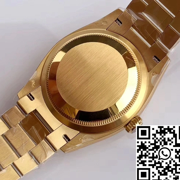 Factory Diamond M128238 White Day-Date Time EW Dial Rolex Scale 0331